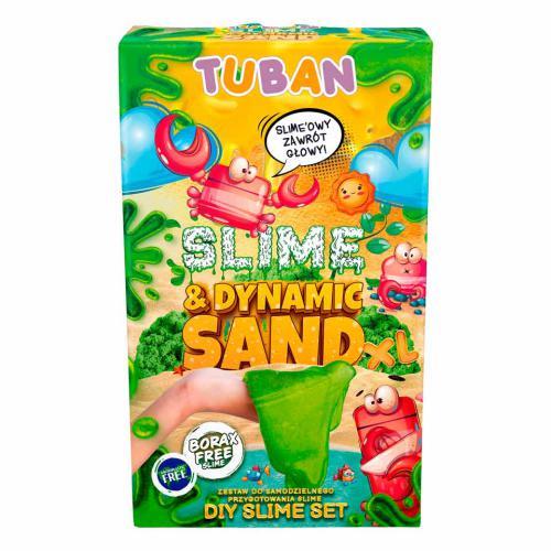 Kit DIY Tuban Slime e Areia Sensorial XL