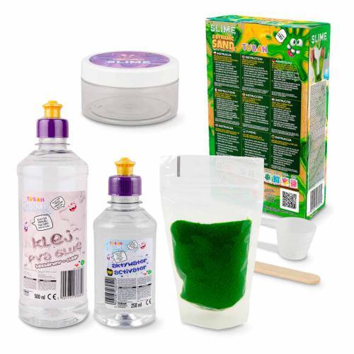 Kit DIY Tuban Slime e Areia Sensorial XL - Image 4
