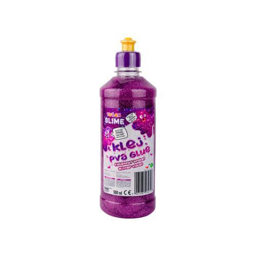 Cola PVA Roxa c/ Glitter 500ml
