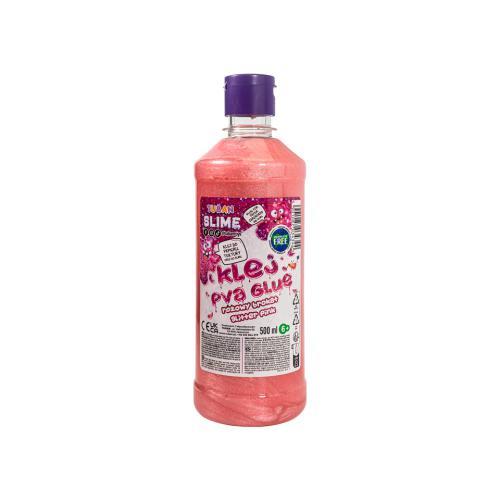 Cola PVA Rosa c/ Glitter 500ml