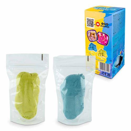 Set Fluffy Sand – Azul e Amarelo 2 x 70g - Image 3