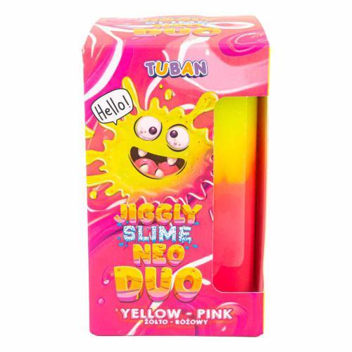 Jiggly Slime Neo Duo – Amarelo-Rosa 430g