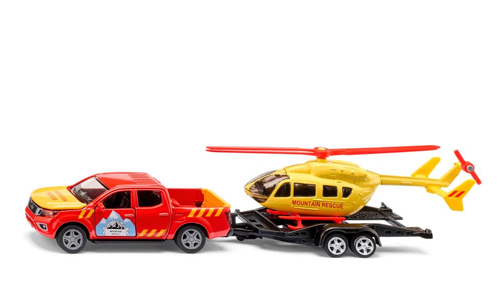 Nissan Navara c/ Helicóptero