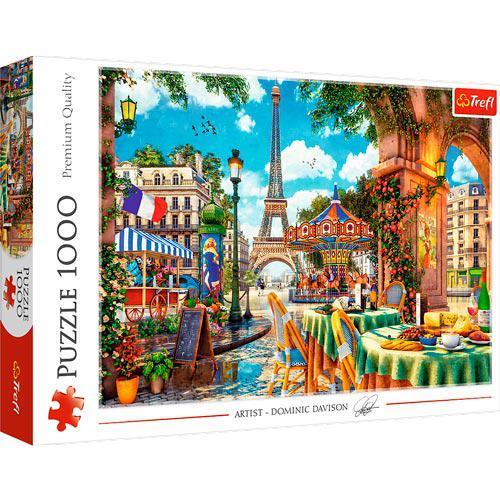 Puzzle 1000 pcs - Manhã Parisiense