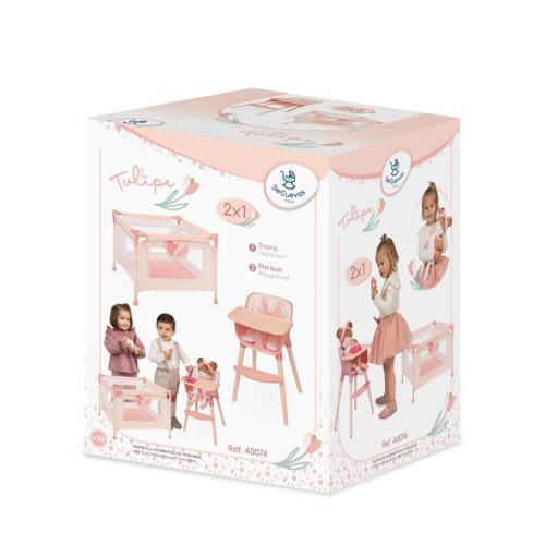 Conjunto Cadeira Alta e Cama de Viagem - Tulipe - Image 10