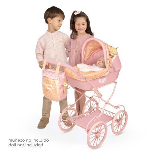 Carrinho de Bonecas Dobrável 91 cm c/ Mala - Honey - Image 3