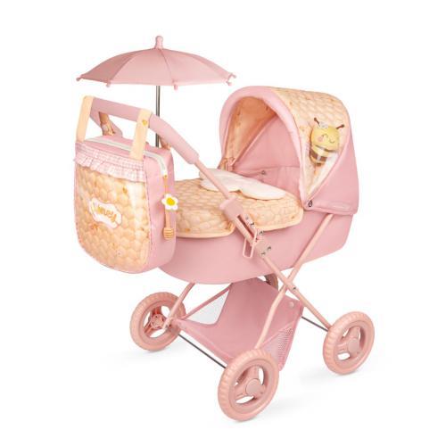 Carrinho de Bonecas Dobrável c/ Mala 60 cm - Honey