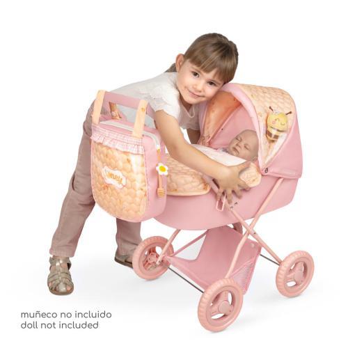 Carrinho de Bonecas Dobrável c/ Mala 60 cm - Honey - Image 3