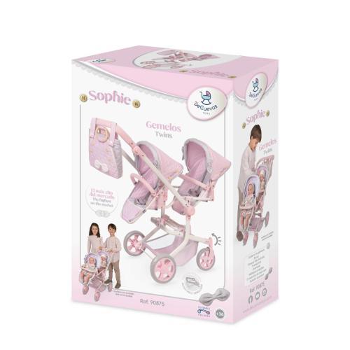 Carrinho Gémeos de Bonecas 91 cm - Sophie - Image 13