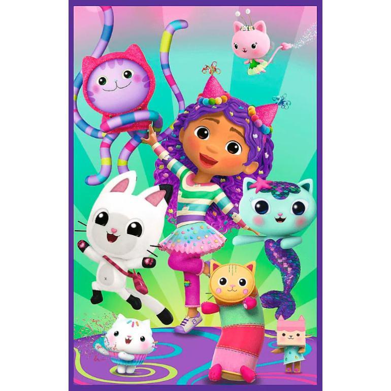 Puzzles - 3 x 80 pcs - Gabby - Image 3