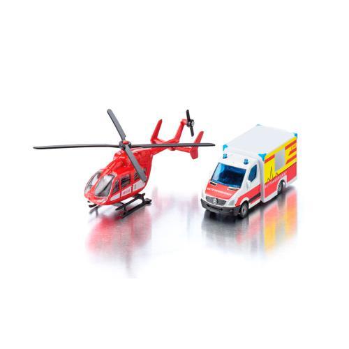 Ambulância Mercedes-Benz e Helicóptero de Resgate - Image 3