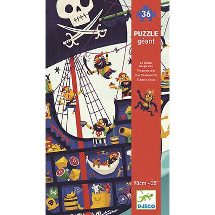 O Navio Pirata - Puzzle Gigante 36 Peças - Image 2