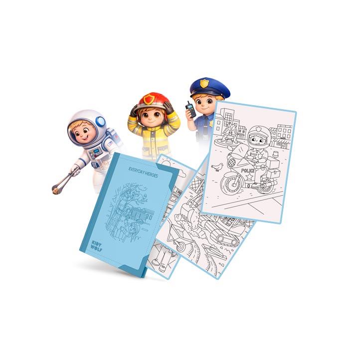 Recarga para Kidydraw PAD6 - Everyday Heroes - Image 3