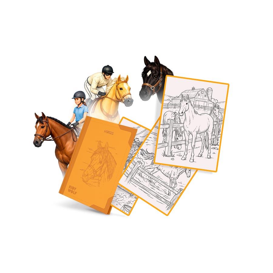 Recarga para Kidydraw PAD8 - Horses - Image 3