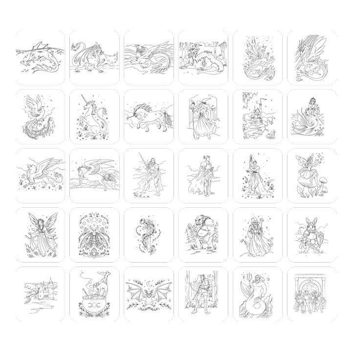 Recarga para Kidydraw PAD8 - Once Upon a Time - Image 5
