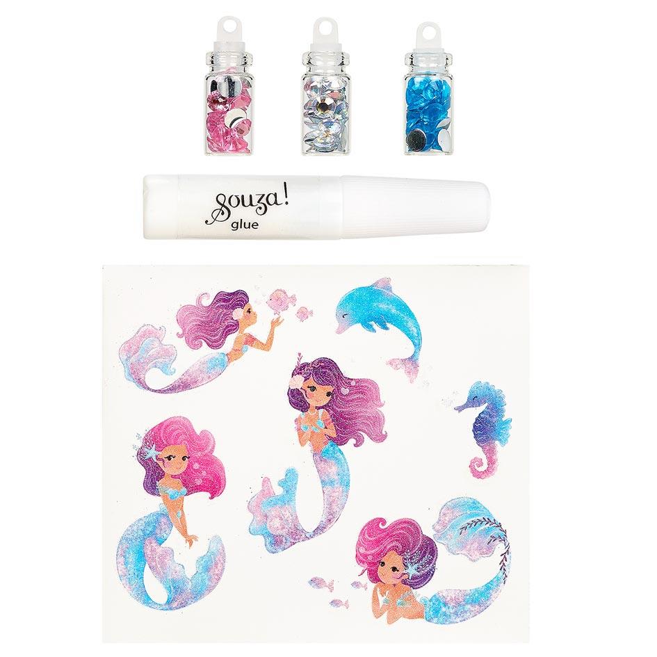 Display Glitter Tattoo Temporária - Mermaid - Image 2