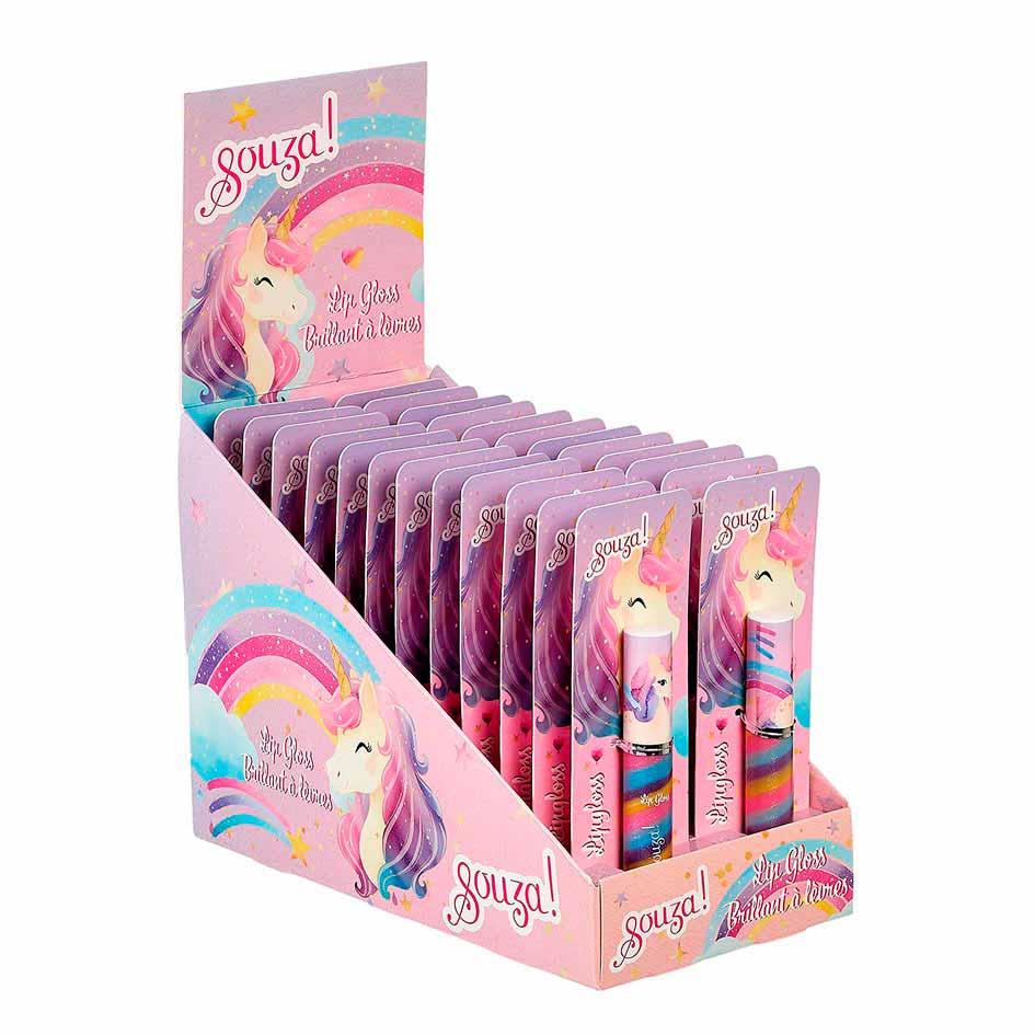 Display Lipgloss Swirl Unicorn 24 pcs