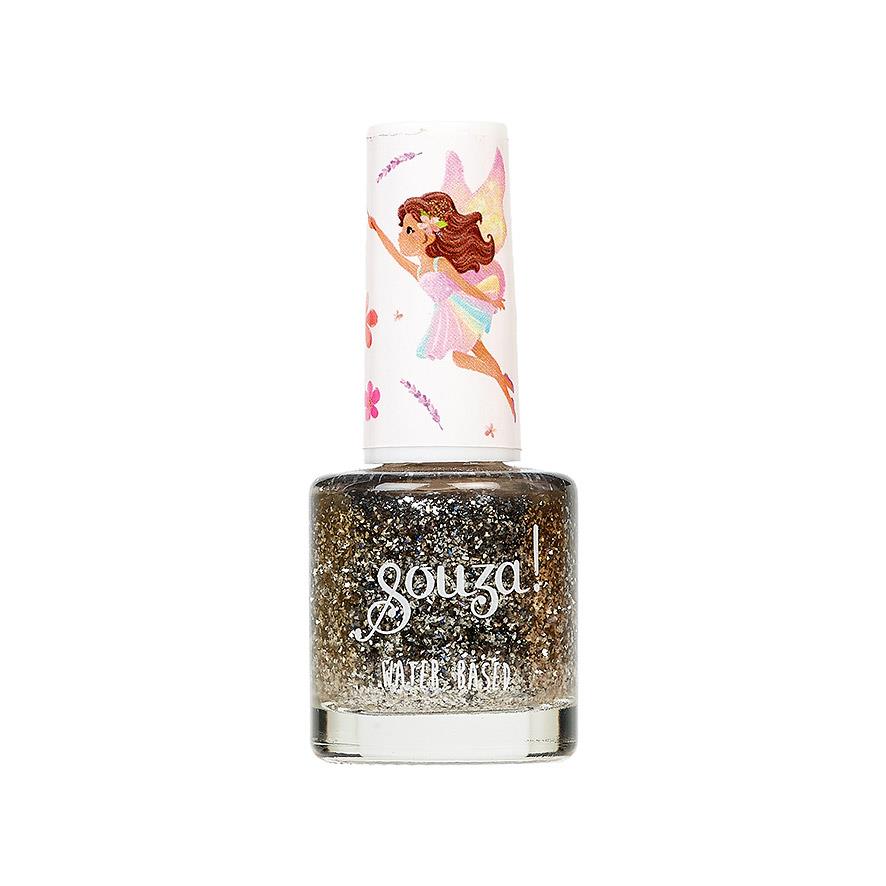 Verniz de Unhas Transparente - Silver Glitter
