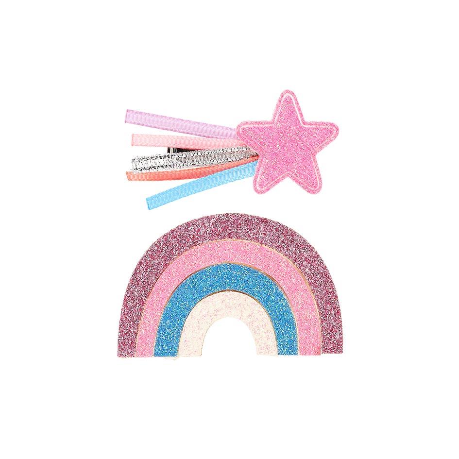 Ganchos de Cabelo - Sienna Star Rainbow (2 pcs/cart)