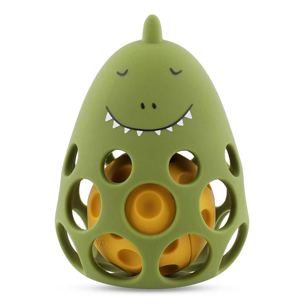 Roca Sensorial em Silicone - Mr. Dino