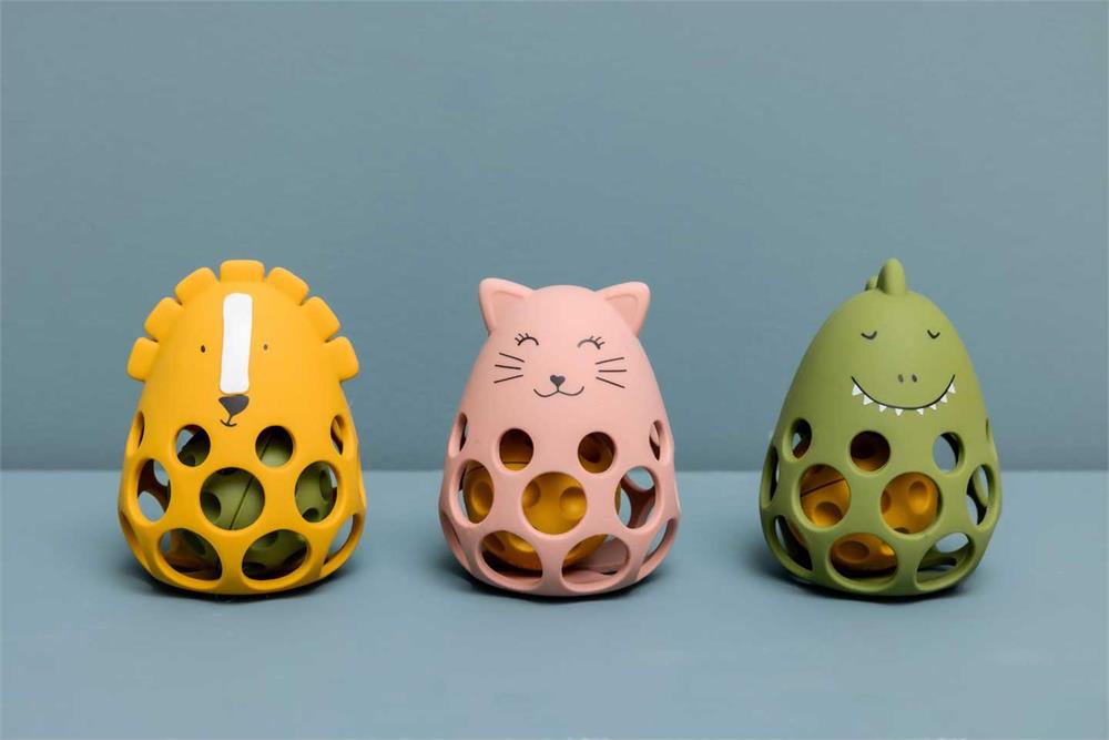 Roca Sensorial em Silicone - Mr. Dino - Image 5