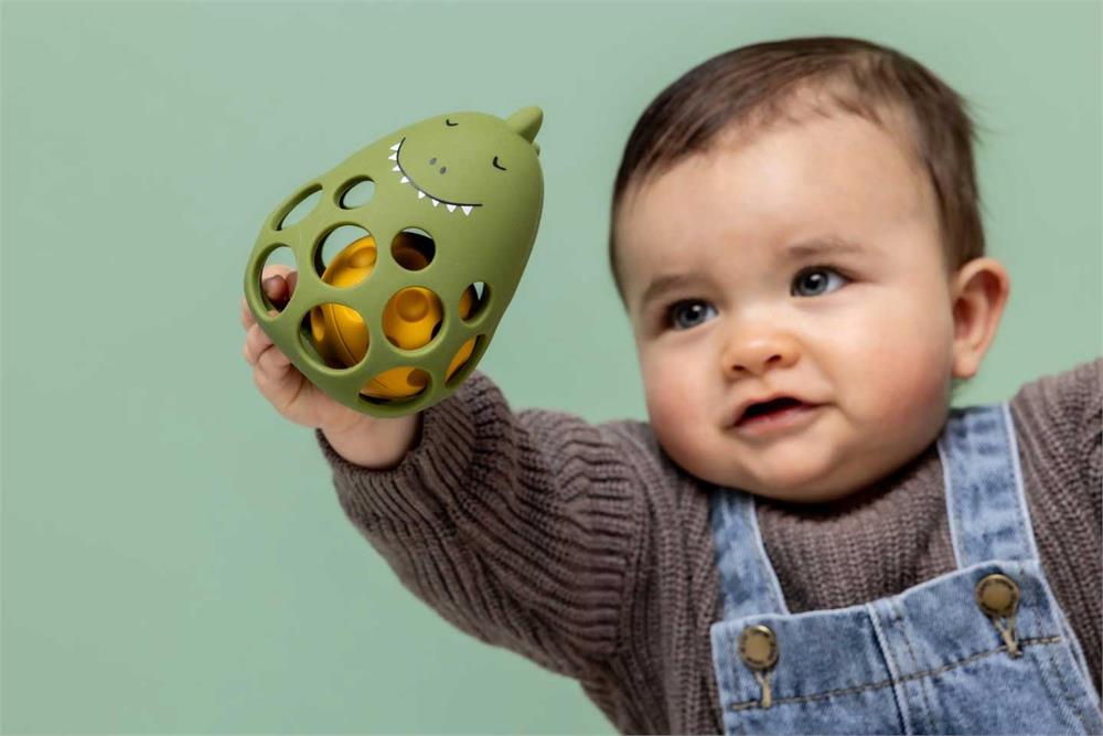 Roca Sensorial em Silicone - Mr. Dino - Image 6