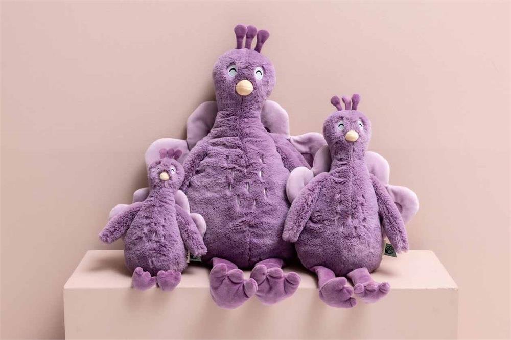 Animal de Peluche Grande - Mrs. Peacock - Image 6