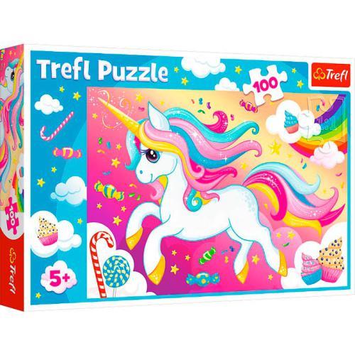Puzzle 100 pcs Lindo Unicórnio