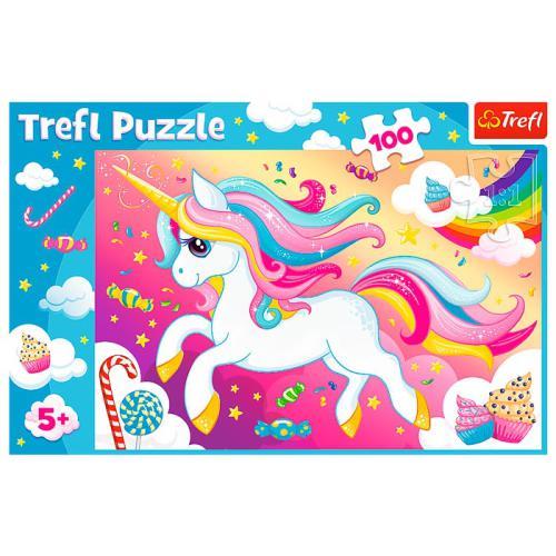Puzzle 100 pcs Lindo Unicórnio - Image 3