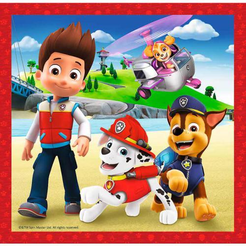 Puzzle 3 em 1 - Happy dogs Paw Patrol - Image 2