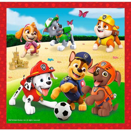 Puzzle 3 em 1 - Happy dogs Paw Patrol - Image 3