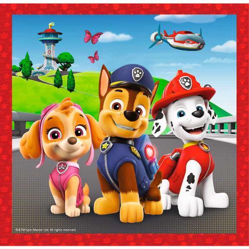 Puzzle 3 em 1 - Happy dogs Paw Patrol - Image 4
