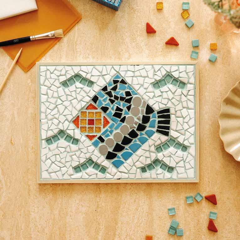 Atelier 75 - Mosaico - Peixes - Image 2