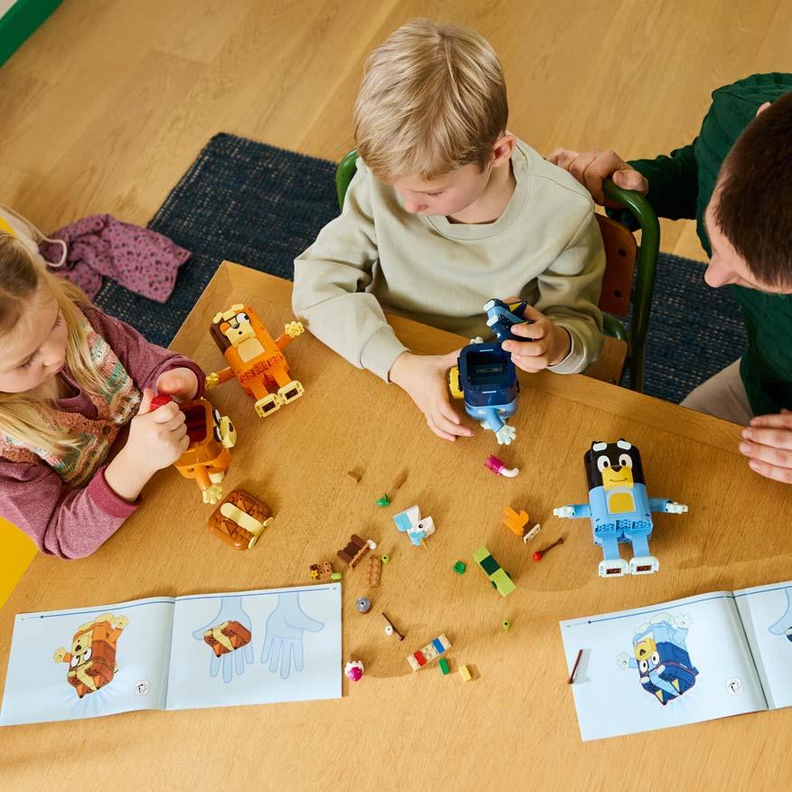 Bluey - Família da Bluey Construída com Peças - Image 2