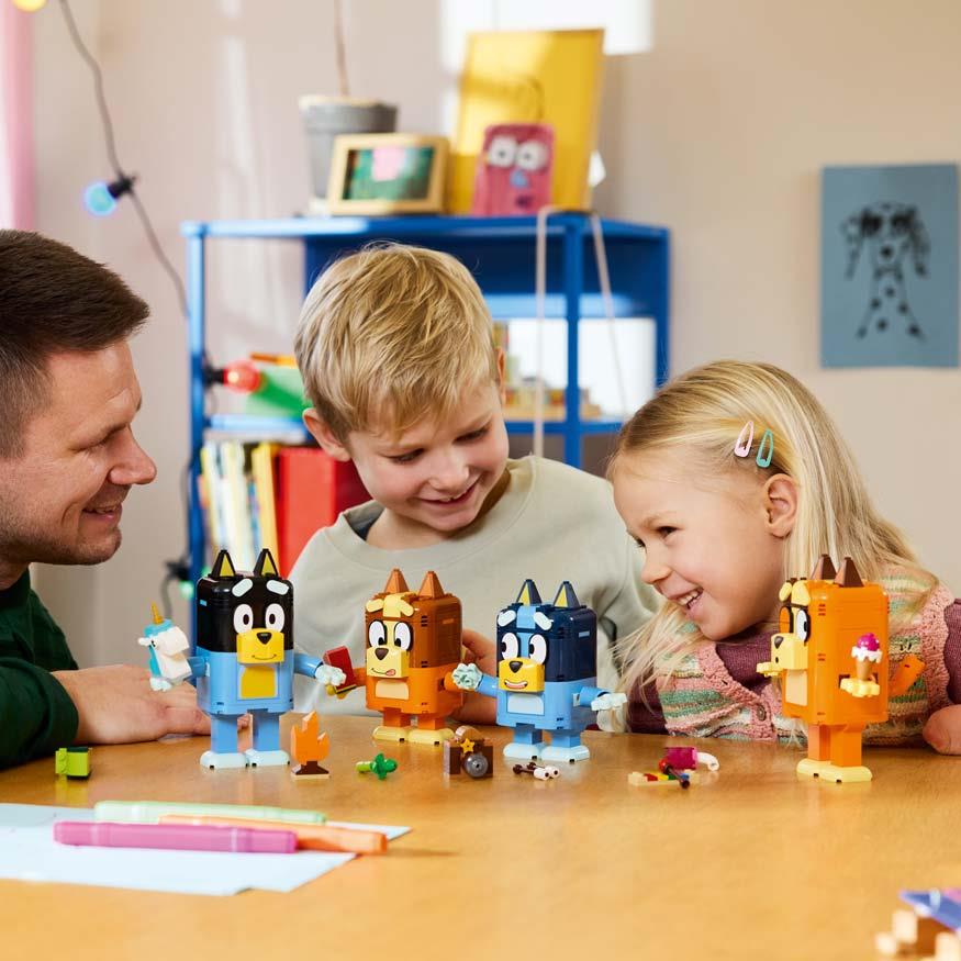 Bluey - Família da Bluey Construída com Peças - Image 3