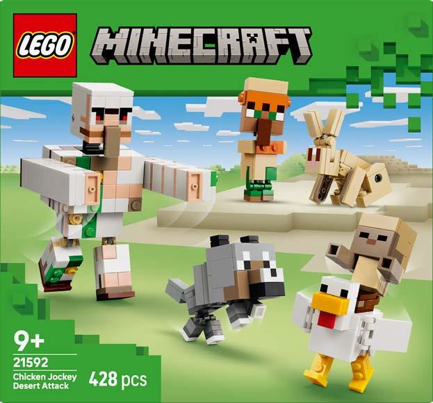 Minecraft - Ataque no Deserto do Jóquei da Galinha