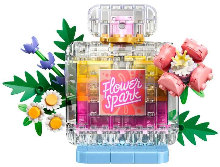 Creator 3 em 1 - Frasco de Perfume com Flores - Image 5