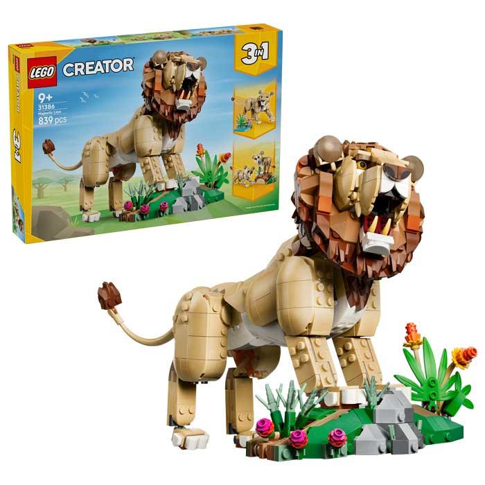Creator 3 em 1 - Animais Selvagens: Leão Majestoso - Image 5