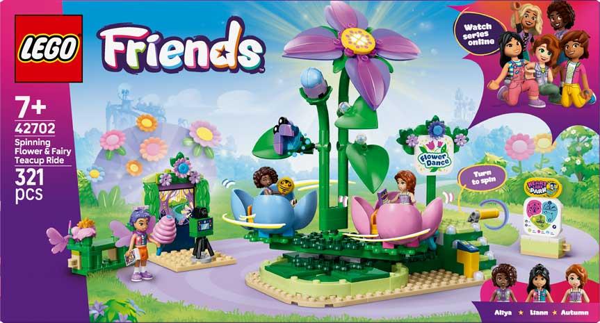 Friends - Carrossel de Flores e Chávenas de Fadas