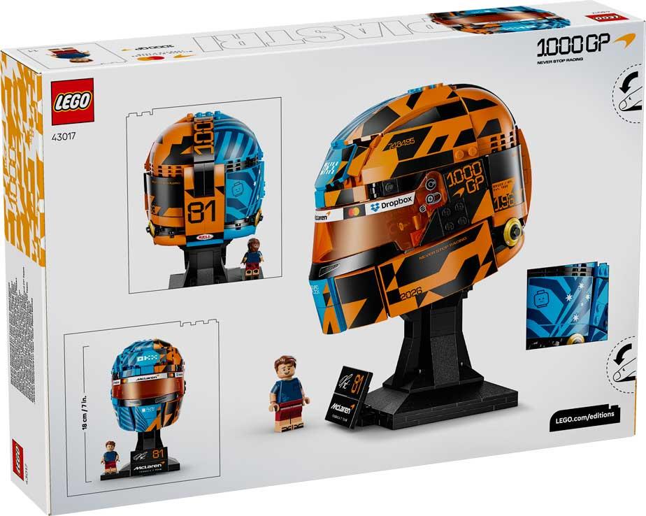 Technic - Capacete McLaren F1 Team de Oscar Piastri - Image 3