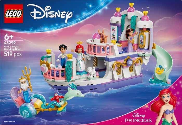 Disney - Barco do Casamento Real da Ariel