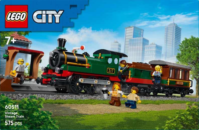 City - Comboio a Vapor Vintage