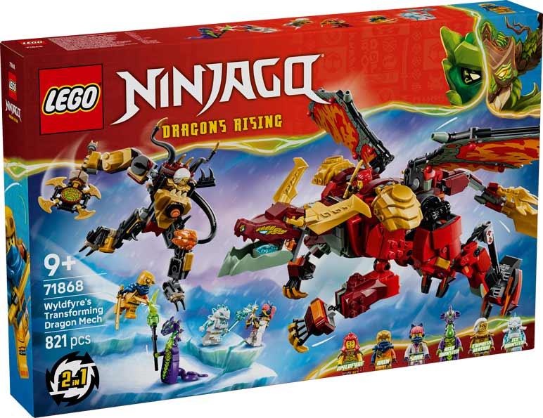 Ninjago - Robô Dragão Transformador da Wyldfyre - Image 2