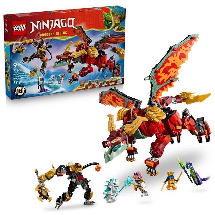 Ninjago - Robô Dragão Transformador da Wyldfyre - Image 4