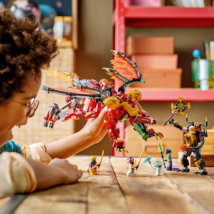 Ninjago - Robô Dragão Transformador da Wyldfyre - Image 6