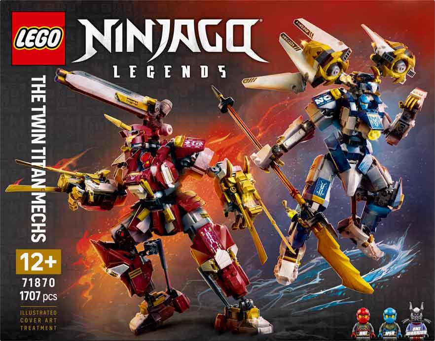 Ninjago - A Dupla de Robôs Titãs
