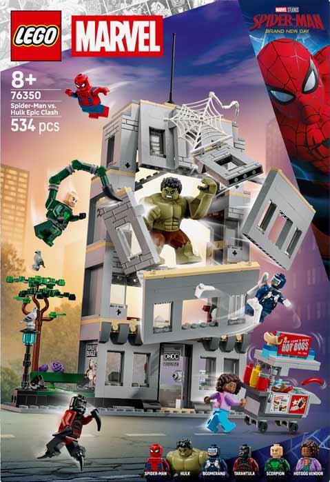 Super Heroes - Confronto Spider-Man contra Hulk