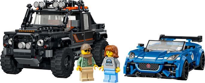 Speed Champions - Jaguar Project 7 e Land Rover - Image 5