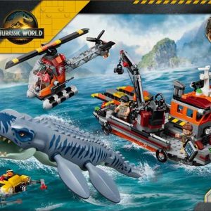 Jurassic World - Ataque ao Barco do Mosassauro