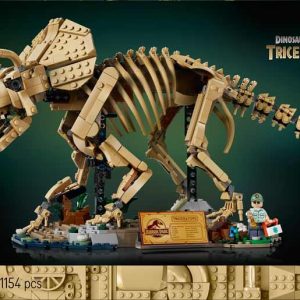 Jurassic Park - Fósseis de Dinossauros: Triceratops